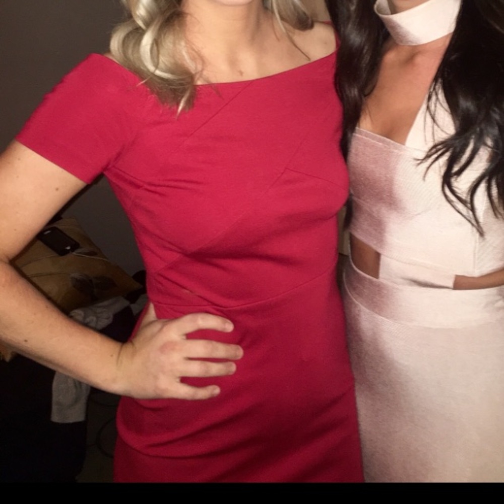 Red dress